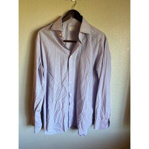 Ermenegildo Zenga Long Sleeve Button Up Shirt -‎ Size 16.5